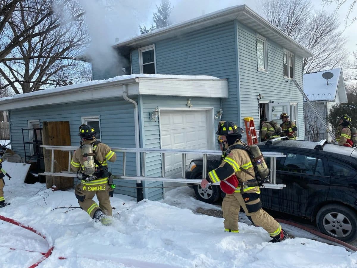 Rochester Fire Crews Extinguish Afternoon House Fire