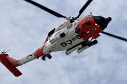 VIDEO: Coast Guard Airlifts 4 Stranded Girls From Lake Superior Island