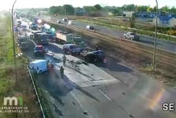 Dramatic Video Shows I-94 Crash that Critically Injured 2