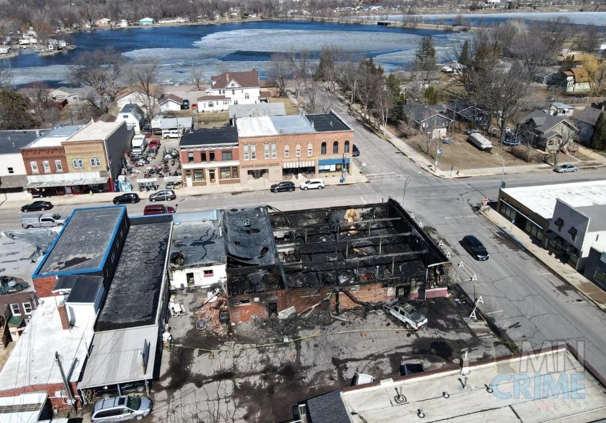 Early Morning Blaze Heavily Damages Bar in Waterville