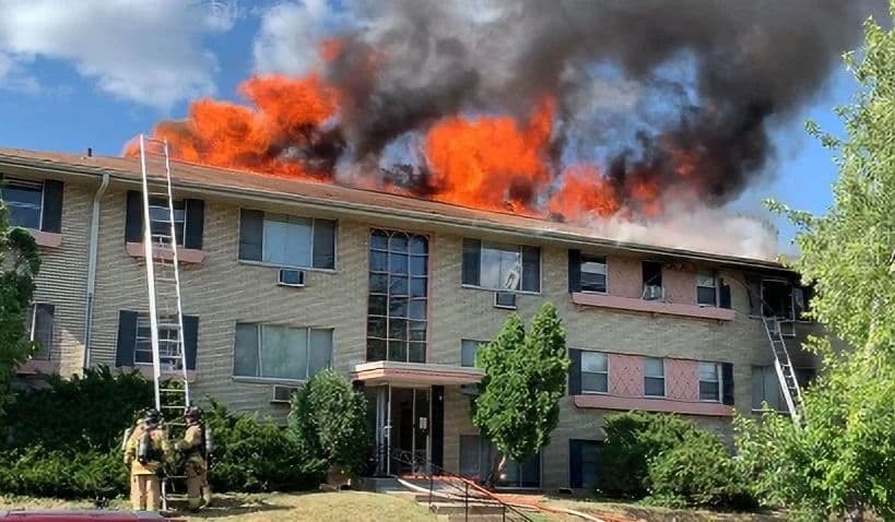 Fireworks Ignited Massive Apartment Blaze, Investigators Believe