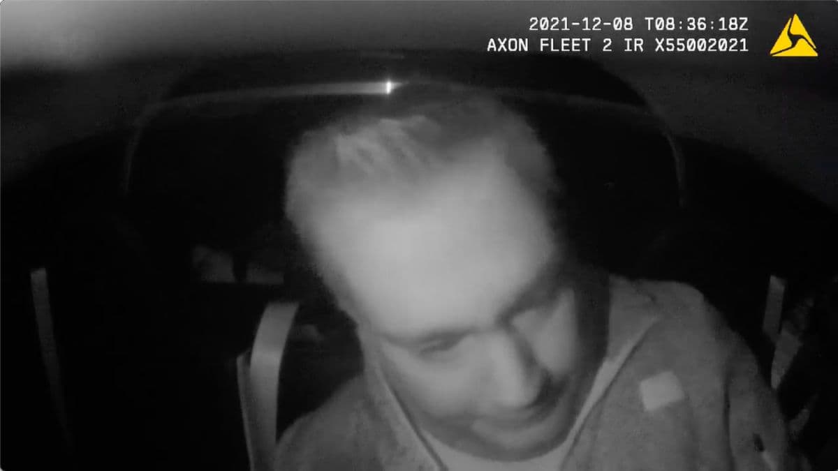 Hutchinson in Squad Car Video After December DUI Crash: 'I Wasn't Driving'