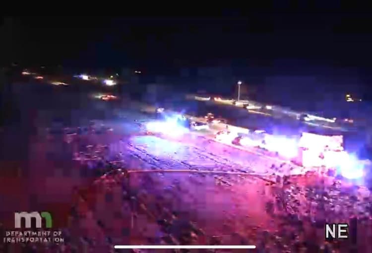 Man Dies After Walking Into Traffic on I-35E in Lino Lakes