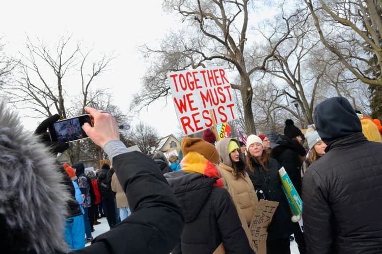 ICE Protest Draws Thousands to Powderhorn Park