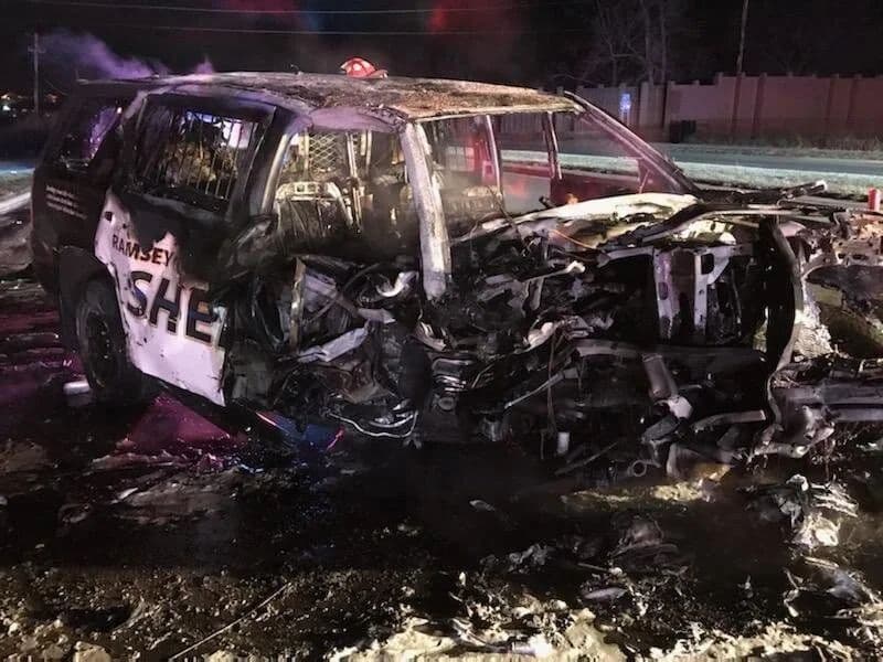 RCSO Squad Struck by Driver in Stolen Jeep, Deputy Injured