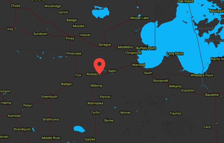 Woman Dies in 2-Vehicle Roseau County Crash