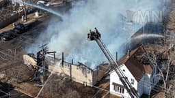 VIDEO: Massive Fire Levels Saint Paul Flooring Business