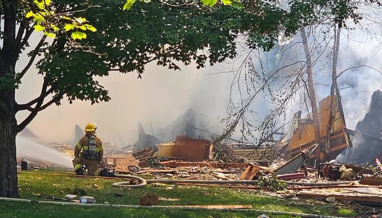 VIDEO: 1 Seriously Injured in Coon Rapids Home Explosion