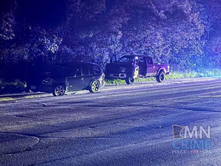 Woman Accused of Running Down Man During Golden Valley Crash